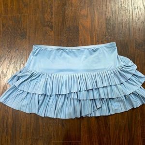 Lucky in Love Pindot Pleated Tennis Skirt Skort - XL